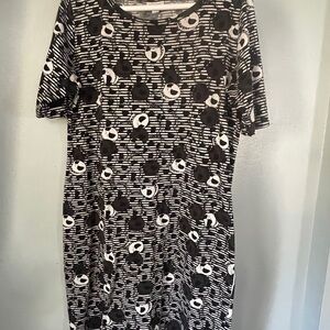 LULAROE 2X NIGHTMARE BEFORE CHRISTMAS DRESS